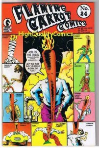 FLAMING CARROT #24, NM, Bob Burden, 10th Ann issue, 1984, more FC in store