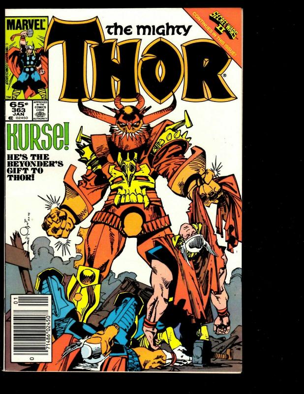 10 Thor Marvel Comics # 361 362 363 364 365 366 367 368 369 370 Spider-Man DS3