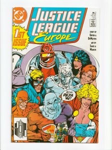 Justice League Europe #1 5 Copies DC Comics 1989 Series Unread NM+ 9.6/9.8