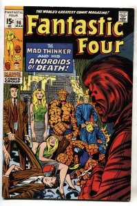 FANTASTIC FOUR #96--THE THING--comic book--MARVEL--1970--vg+