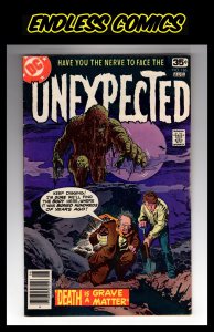 The Unexpected #186 (1978) 7.0-7.5 DEATH IS A GRAVE MATTER!  / MC#46