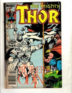 11 The Mighty Thor Marvel Comics # 347 349 350 351 352 353 356 357 372 + J334