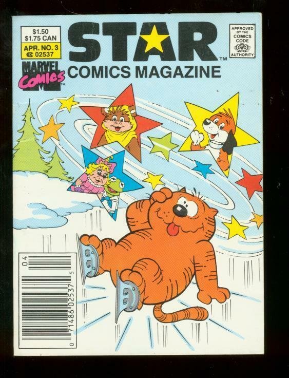 STAR COMICS MAGAZINE #3 1987 DIGEST HEATHCLIF EWOKS VF