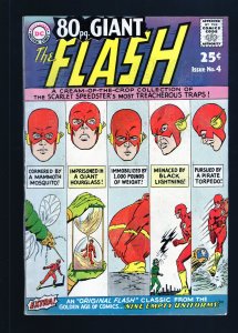 80-Page Giant #4 - Featuring the Flash. Carmine Infantino Cover Art. (6.0) 1964