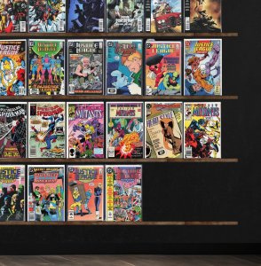 Huge Lot 150+ Comics with Unknown Soldier, Justice League International & More!