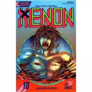 Xenon Heavy Metal Warrior #10 Eclipse International Comics April 19 1988 (VFNM)