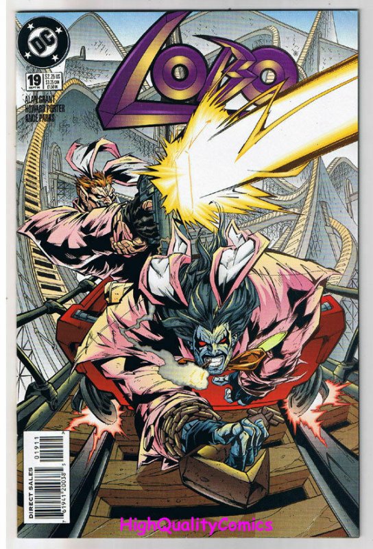 LOBO #19, NM, Bounty Hunter, Alan Grant, Frag, 1993, more Lobo in stock