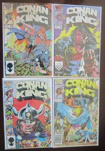 King Conan comic lot from:#1-50 44 different avg 8.0 VF (1980-89)