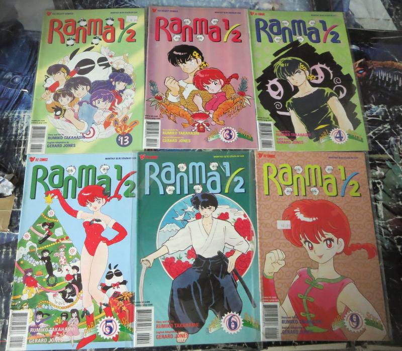 Rumiko Takahashi Lot #2! 27 issues: Ranma1/2 Parts 4,5,6,7 Japan Manga Classics 