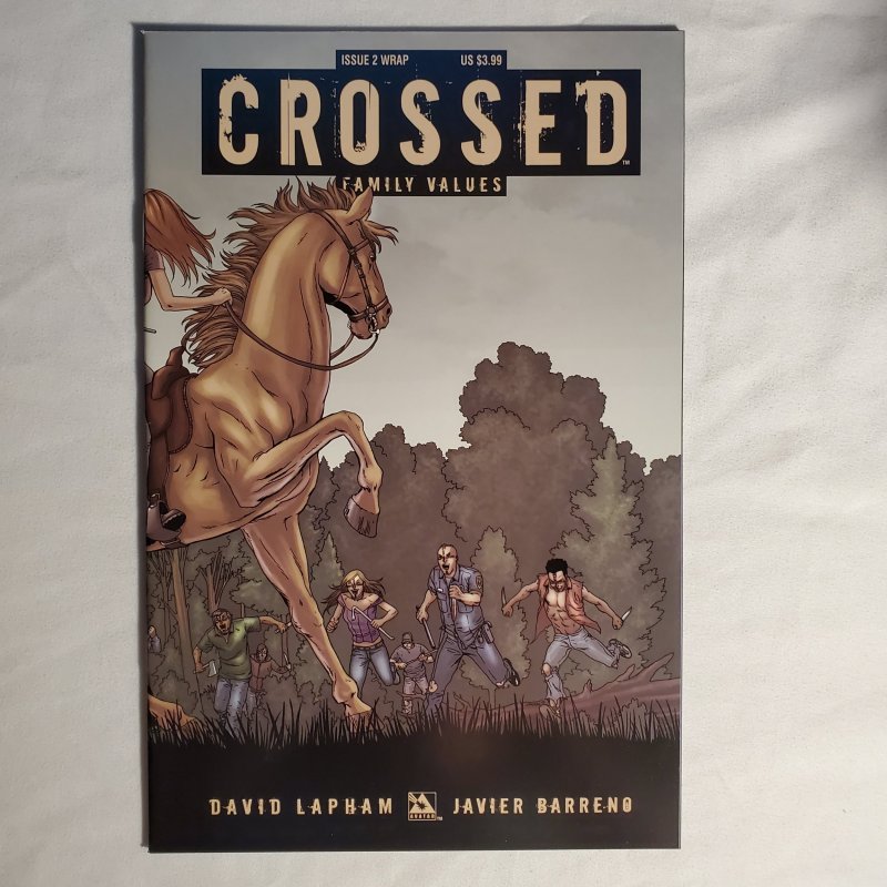 Crossed Family Values 2 Very Fine+ Cover by Jacen Burrows