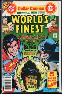 World's Finest Comics #244 (1977) Superman and Batman [Key Issue]