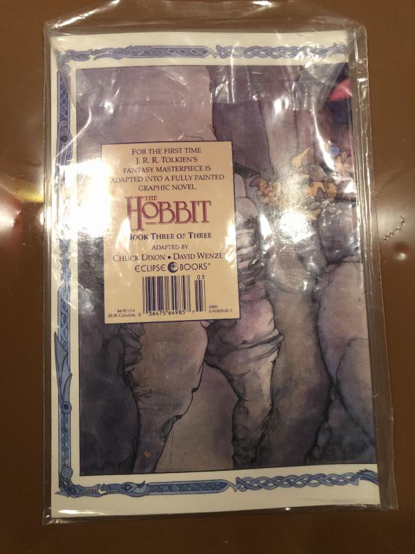 The Hobbit graphic novel 1989 Book 2 and 3 of 3