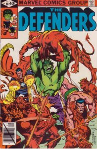 Defenders, The #80 VF ; Marvel | Hulk Doctor Strange Namor Sub-Mariner