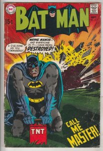 Batman #215 (Sep-69) FN Mid-Grade Batman