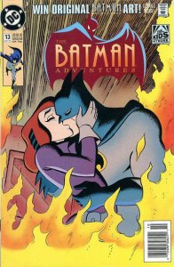 Batman Adventures, The #13 (Newsstand) FN ; DC | Kiss Cover All Ages