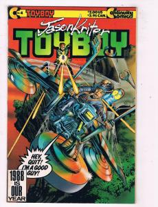 Toyboy #4 VF Continuity Comics Comic Book Neal Adams Jason Kriter 1988 DE48