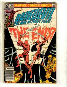 Daredevil # 175 GD Marvel Comic Book Frank Miller Bullseye Defenders Elektra DS4