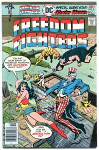 FREEDOM FIGHTERS #2, 4, 10, 13, VF, 4 issues, 1976, Wonder Woman, Uncle Sam