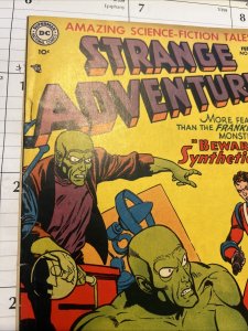 Strange Adventures #17 Very Nice Pre-Code Horror Golden Age DC Comic 1952
