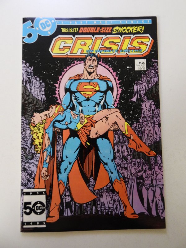 Crisis on Infinite Earths #7 (1985) Death of Supergirl NM- condition