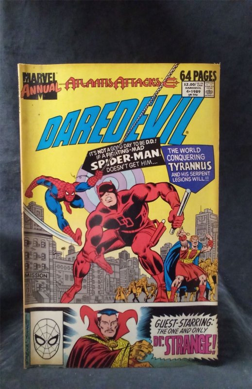 Daredevil Annual #4 1989 Marvel Comics Comic Book