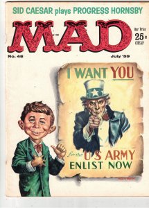 Mad #48 (1959) PRICE DROP! $56 MAG Alfred E Neuman Uncle Sam Cover! UTAH CERTIF!