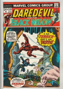 Daredevil #106 (Jan-74) NM- High-Grade Daredevil, Black Widow