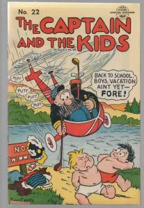 CAPTAIN & THE KIDS  22 G-VG 1951