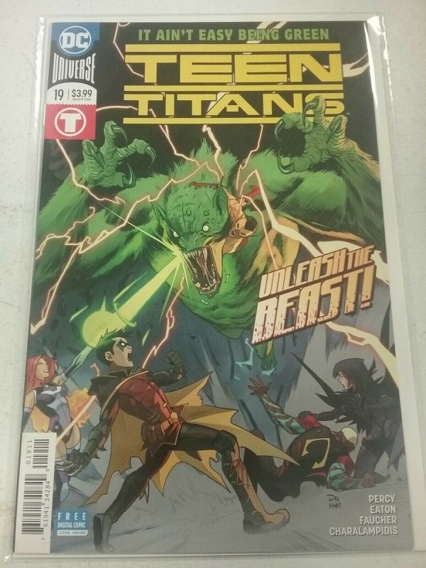 TEEN TITANS #19 (2018) IT AIN'T EASY BEING GREEN, PERCY, EATON, DC, NM NW151