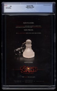 Spawn #185 CGC NM/M 9.8 White Pages Capullo Headless Variant