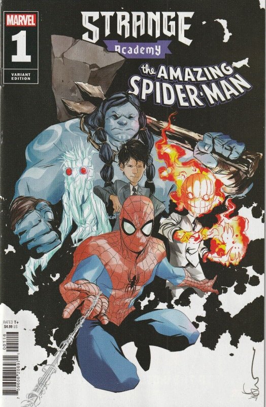 Strange Academy Spider-Man # 1 Variant 1:25 Cover NM Marvel [T1]