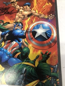 Marvel Universe (1998) 1 Variant • Marvel Comics • Signed Steve Epting • Stern