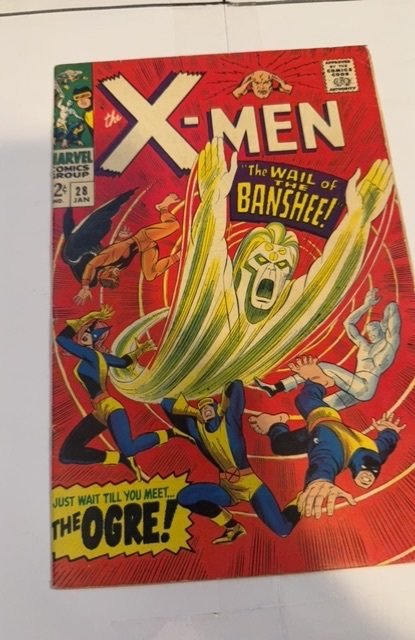 The X-Men #28 (1967)the wail of the Banshee