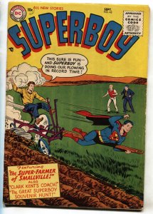 Superboy #43--1955--DC Comics--Farmer of Smallville--Golden-Age--VG+