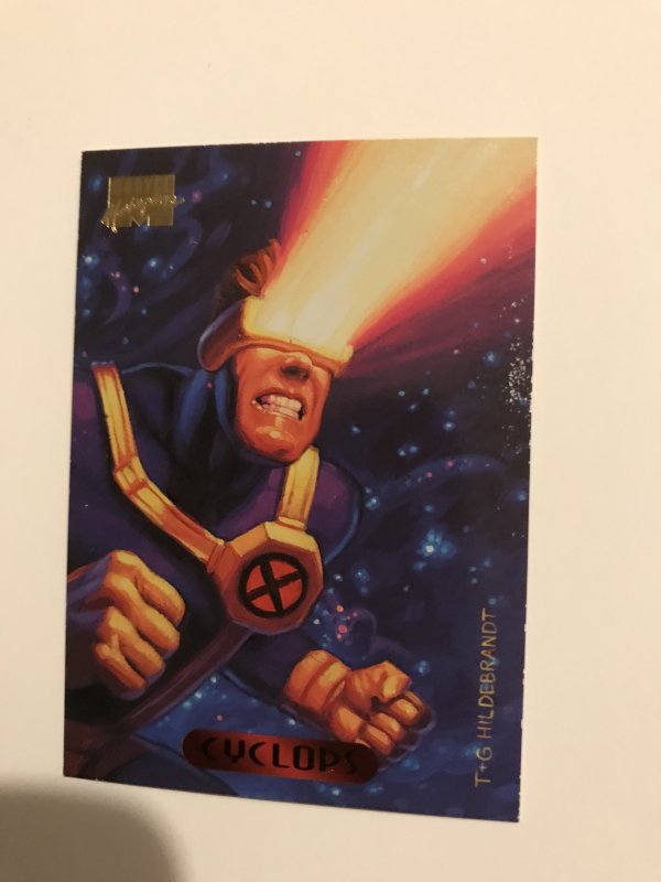 CYCLOPS #25 card : 1994 Marvel Masterpieces, NM; Hilderbrandt art
