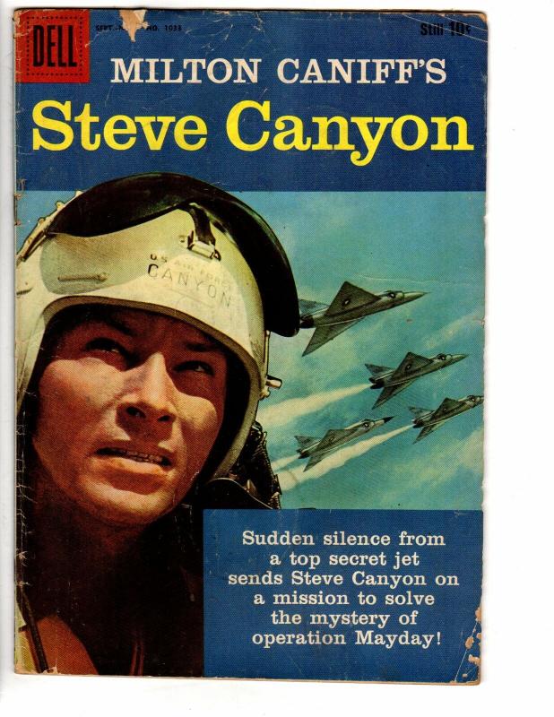 STEVE CANYON F.C.1033 GOOD Sept-Nov 1959