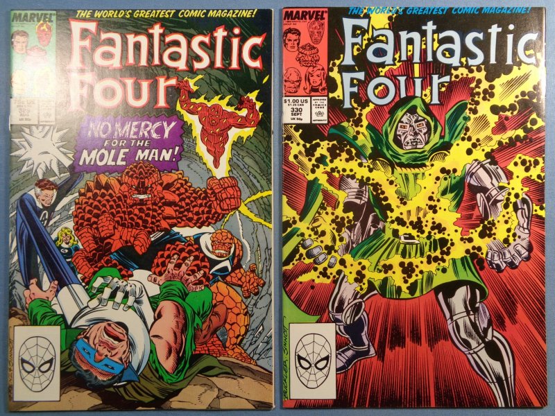 Fantastic Four Lot #325-349 Complete Run VF Spider-Man Hulk Ghost Rider