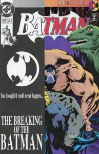 Batman #497 (1993) Bane Breaks Batman's Back VF/NM 9.0 Comic Book