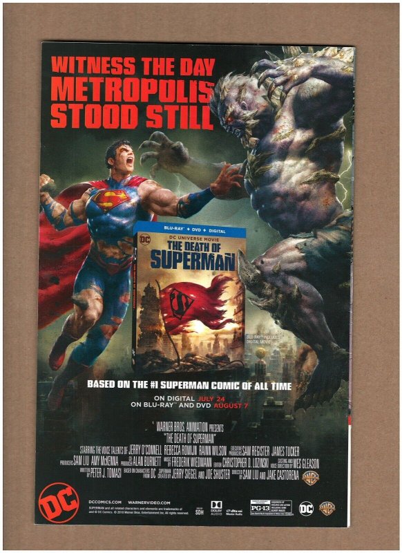 Justice League #5 DC Comics 2018 Jim Lee Cyborg Variant VG/FN 5.0