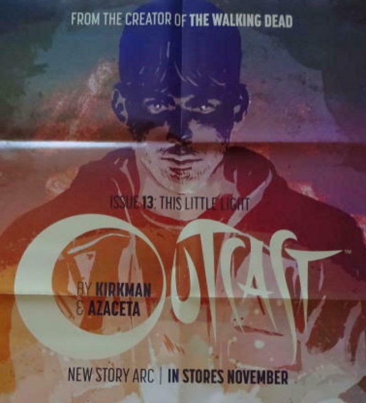 OUTCAST Promo poster, 24 x 36, 2015, IMAGE, FLASH Unused more in our store  021