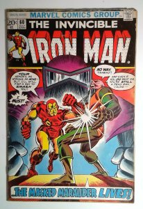 Iron Man #60 (1973) Marvel 4.5 VG+ Comic Book