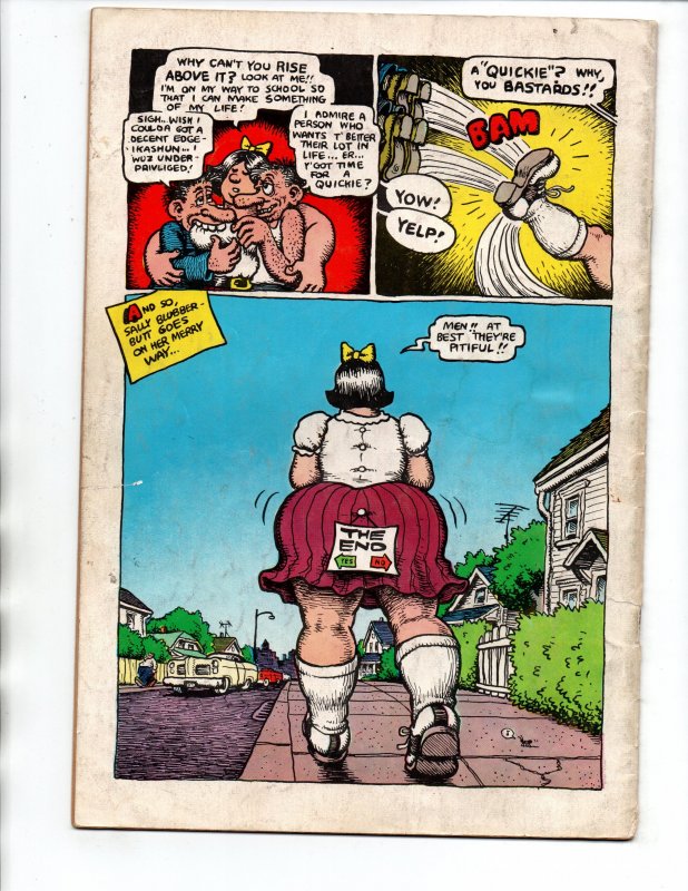 Big Ass Comics #2 - R Crumb - Underground - Rip Off Press - 1971 - VG