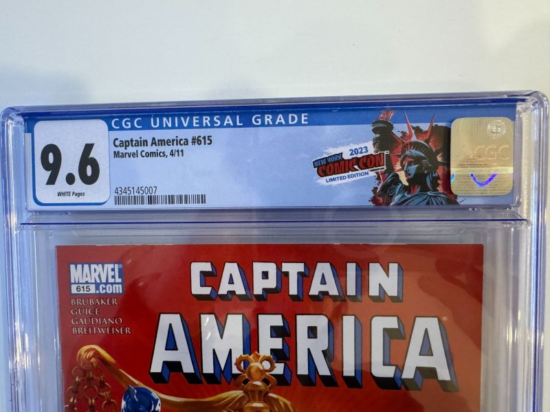 Captain America #615 CGC 9.6 (2011)