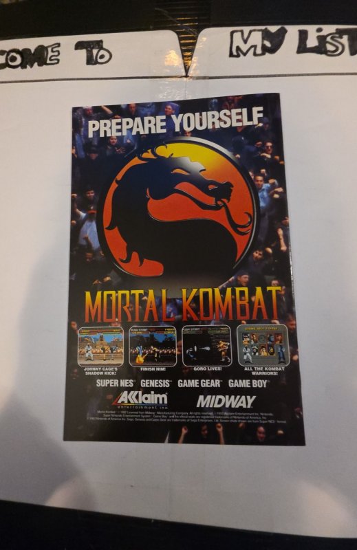 Street Fighter #1 (1993)mailbox series take on Street fighter