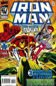 Iron Man (1st Series) #316 VF/NM ; Marvel | Black Widow Crimson Dynamo