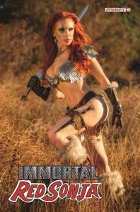 IMMORTAL RED SONJA (2022 DYNAMITE) #1 VARIANT CVR E COSPLAY