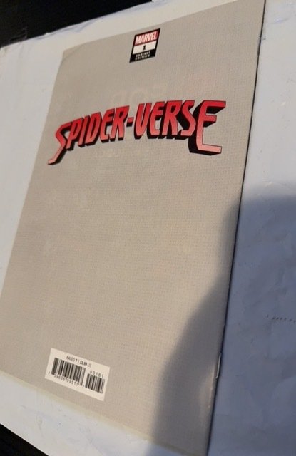 Spider-Verse #1 1st Print Walmart Todd Nauck Marvel Comics December 2019