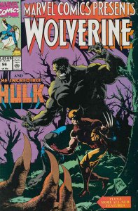 Marvel Comics Presents #56 VF ; Marvel | Wolverine Hulk