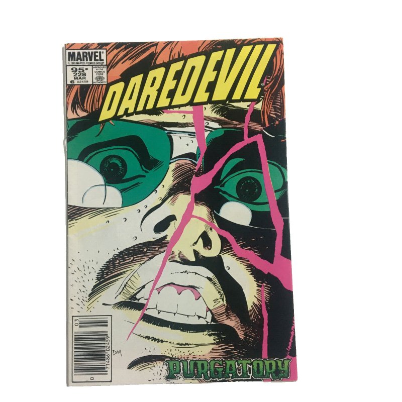 Daredevil #228 Frank Miller Mazzucchelli Born Again Storyline CPV 1986 Kingpin