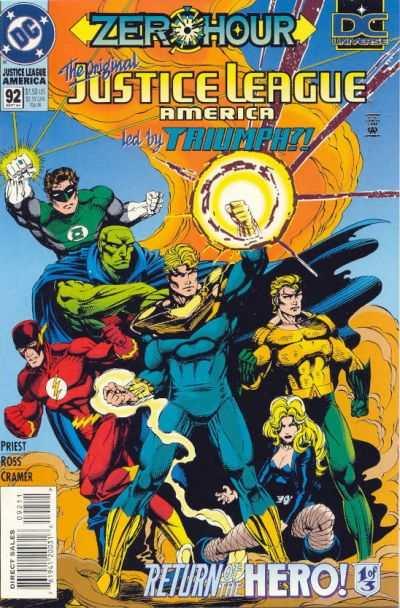 Justice League (1987 series) #92, NM- (Stock photo)